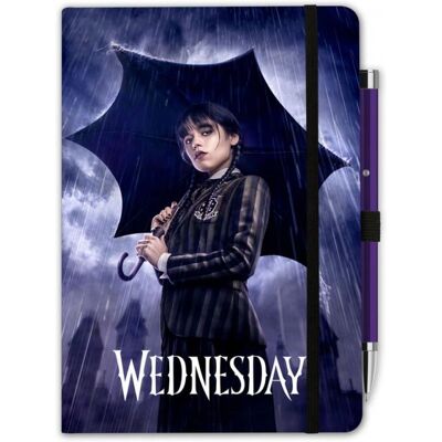 Grupo Erik Netflix Wednesday Umbrella Jegyzetfüzet tollal Grupo Erik Netflix Wednesday Umbrella Jegyzetfüzet tollal