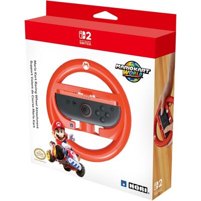 Hori Racing Wheel Attachment Set - Mario - Nintendo Switch 2 Hori Racing Wheel Attachment Set - Mario - Nintendo Switch 2