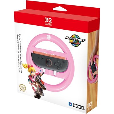 Hori Racing Wheel Attachment Set - Peach - Nintendo Switch 2 Hori Racing Wheel Attachment Set - Peach - Nintendo Switch 2
