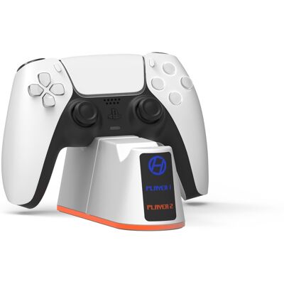 Hyperkin GigaBlast Dual Controller Charging Station for PS5 (white) Hyperkin GigaBlast Dual Controller Charging Station for PS5 (white)