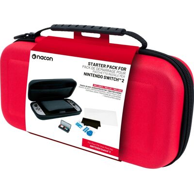 Nacon Starter Pack Red - Nintendo Switch 2 Nacon Starter Pack Red - Nintendo Switch 2