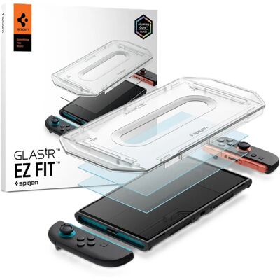 Spigen Glass tR EZ Fit 2 Pack Nintendo Switch 2 üvegfólia Spigen Glass tR EZ Fit 2 Pack Nintendo Switch 2 üvegfólia