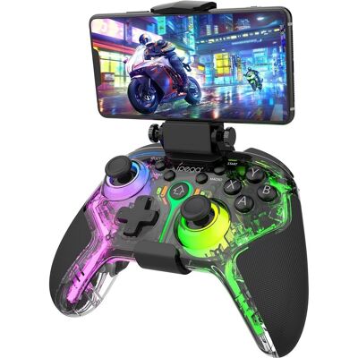 iPega 9666TH Bluetooth RGB Gamepad Android / iOS / PS3 / PS4 / PC / N-Switch Black iPega 9666TH Bluetooth RGB Gamepad Android / iOS / PS3 / PS4 / PC / N-Switch Black