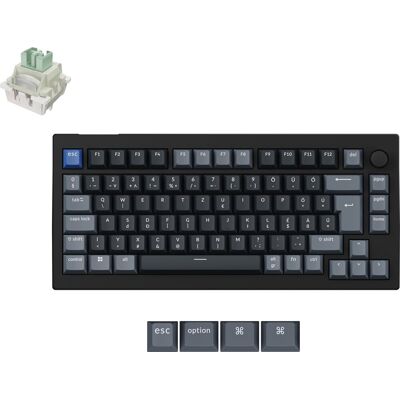 Keychron J8 HE 8K Ultra-fast Lime Magnetic Mechanikus Black - HU Keychron J8 HE 8K Ultra-fast Lime Magnetic Mechanikus Black - HU
