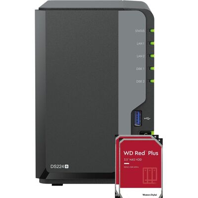 Synology DS224+ 2× 4TB RED Plus Synology DS224+ 2× 4TB RED Plus