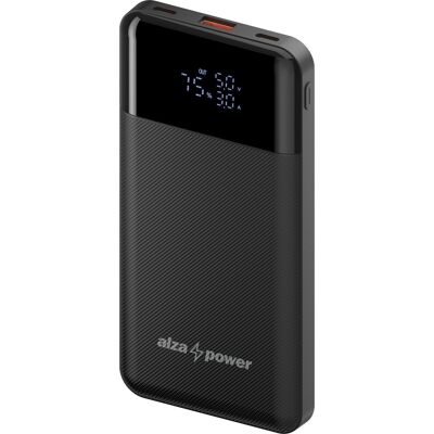 AlzaPower Parade Gen2 10000mAh Power Delivery, 22,5W, fekete AlzaPower Parade Gen2 10000mAh Power Delivery, 22,5W, fekete