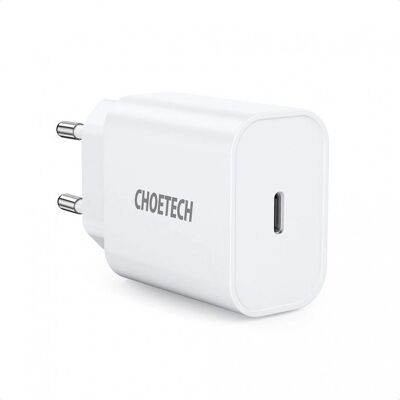 ChoeTech PD20W Type-C PD Wall Charger White ChoeTech PD20W Type-C PD Wall Charger White