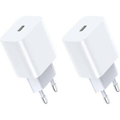 Choetech USB-C Charger for iPhone 20W (2pcs combo pack) Choetech USB-C Charger for iPhone 20W (2pcs combo pack)