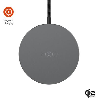 FIXED MagPad Slim MagSafe Qi2.2 25W space gray FIXED MagPad Slim MagSafe Qi2.2 25W space gray