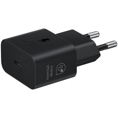 Samsung USB-C 25W Black (Bulk) úti töltőfej Samsung USB-C 25W Black (Bulk) úti töltőfej