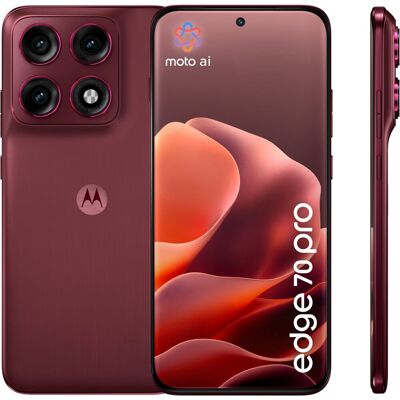 Motorola Edge 70 Pro 8GB/256GB Pantone Zinfandel (Red) Motorola Edge 70 Pro 8GB/256GB Pantone Zinfandel (Red)