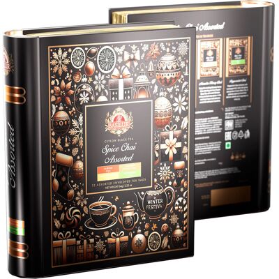 Basilur Christmas Spice Chai Book Assorted 32× 2 g Basilur Christmas Spice Chai Book Assorted 32× 2 g