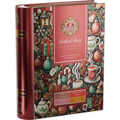 Basilur Festival Story Book Assorted 32× 2 g Basilur Festival Story Book Assorted 32× 2 g