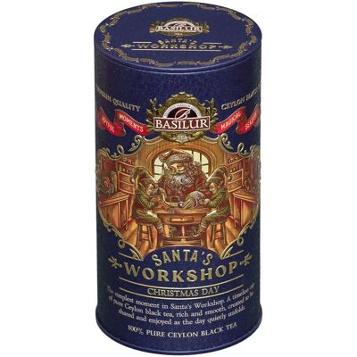 BASILUR Santa´s Workshop Christmas Day, fémdobozos, 75 g BASILUR Santa´s Workshop Christmas Day, fémdobozos, 75 g