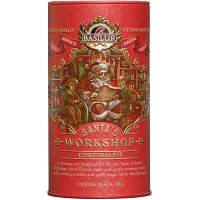 BASILUR Santa´s Workshop Christmas Eve, fémdobozos, 75 g BASILUR Santa´s Workshop Christmas Eve, fémdobozos, 75 g