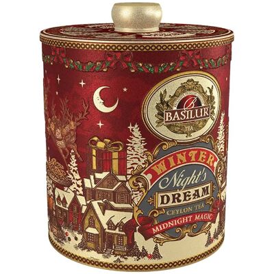 BASILUR Winter Night´s Dream Midnight Magic, fémdobozos, 100 g BASILUR Winter Night´s Dream Midnight Magic, fémdobozos, 100 g