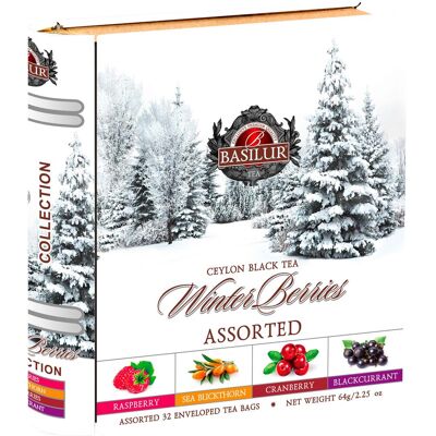 Basilur - Winter Berries Book - 32x2g - Tea Basilur - Winter Berries Book - 32x2g - Tea