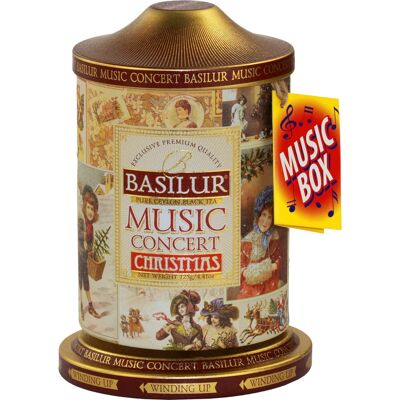 BASILUR Music Concert Christmas 100 g, fém dobozban BASILUR Music Concert Christmas 100 g, fém dobozban