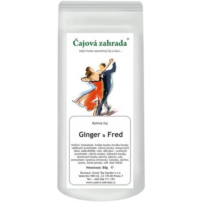 Čajová zahrada Honeybush Ginger & Fred 500 g Čajová zahrada Honeybush Ginger & Fred 500 g