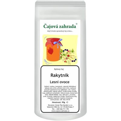 Čajová zahrada Rooibos homoktövis és erdei gyümölcs 500 g Čajová zahrada Rooibos homoktövis és erdei gyümölcs 500 g