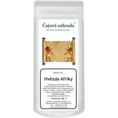Čajová zahrada Cajová zahrada - Afrika Csillaga Rooibos tea, 1000 g Čajová zahrada Cajová zahrada - Afrika Csillaga Rooibos tea, 1000 g