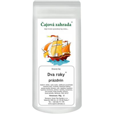 Čajová zahrada - Két év vakáció ® - gyümölcstea, 500 g Čajová zahrada - Két év vakáció ® - gyümölcstea, 500 g