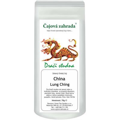Čajová zahrada China Lung Ching zöld tea, 500 g Čajová zahrada China Lung Ching zöld tea, 500 g