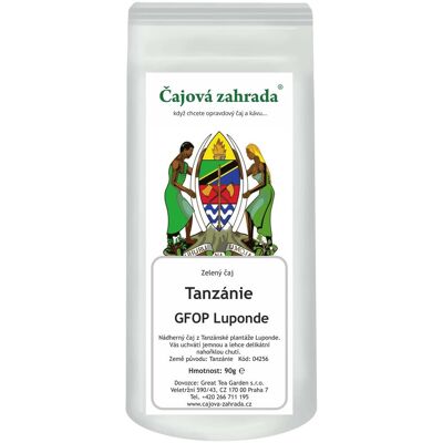 Čajová zahrada - Tanzánia Luponde - zöld tea, 500 g Čajová zahrada - Tanzánia Luponde - zöld tea, 500 g