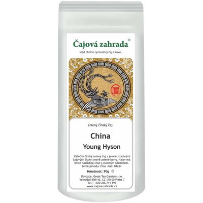 Čajová zahrada - China Young Hyson - zöld tea, 500 g Čajová zahrada - China Young Hyson - zöld tea, 500 g