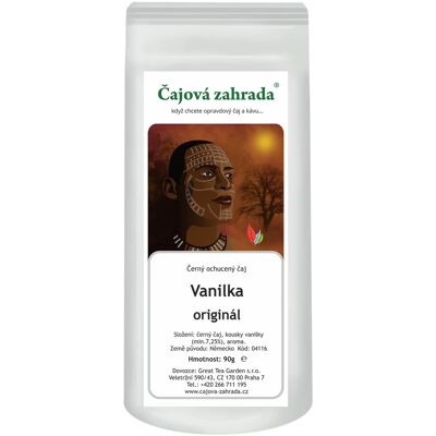 Čajová zahrada Vanília fekete tea, ízesített, 500 g Čajová zahrada Vanília fekete tea, ízesített, 500 g
