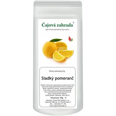 Čajová zahrada Cajová zahrada Édes narancs - ízesített fekete tea, 500 g Čajová zahrada Cajová zahrada Édes narancs - ízesített fekete tea, 500 g