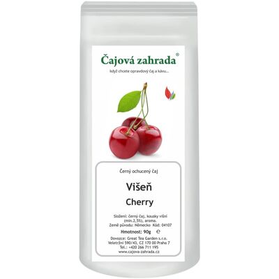 Čajová zahrada Cseresznye fekete tea, ízesített, 500 g Čajová zahrada Cseresznye fekete tea, ízesített, 500 g