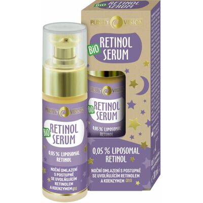 Purity Vision BIO Retinol Éjszakai Szérum - Anti-Aging, 30ml Purity Vision BIO Retinol Éjszakai Szérum - Anti-Aging, 30ml