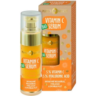 Purity Vision - Bio C-vitamin Szérum - Uniszex, 30 ml - Bőrápoló szérum Purity Vision - Bio C-vitamin Szérum - Uniszex, 30 ml - Bőrápoló szérum