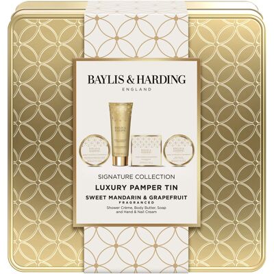 BAYLIS & HARDING Mandarin & Grapefruit fémdobozban, 150 ml BAYLIS & HARDING Mandarin & Grapefruit fémdobozban, 150 ml