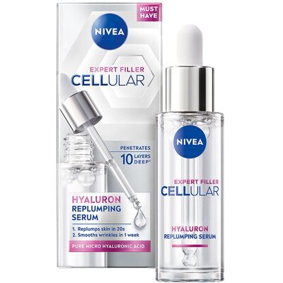 NIVEA Cellular Expert Filler Serum - Ráncok és Rugalmasság Csökkentése NIVEA Cellular Expert Filler Serum - Ráncok és Rugalmasság Csökkentése