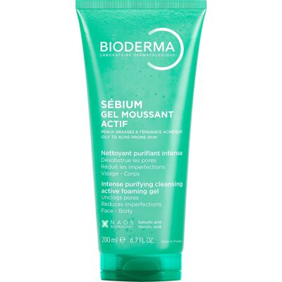 Bioderma Sébium Gel Moussant Actif Tisztító Gél (200 ml) Bioderma Sébium Gel Moussant Actif Tisztító Gél (200 ml)