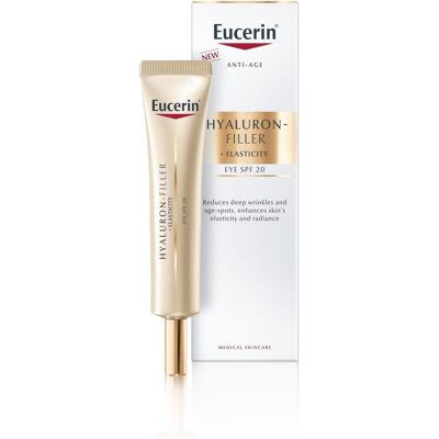 Eucerin Hyaluron-Filler + Elasticity Szemkörnyékápoló SPF 20 Eucerin Hyaluron-Filler + Elasticity Szemkörnyékápoló SPF 20