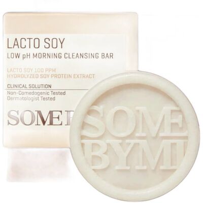 SOME BY MI Lactosoy Low Ph Morning Cleansing Bar Arctisztító szappan alacsony pH-val, 90 g SOME BY MI Lactosoy Low Ph Morning Cleansing Bar Arctisztító szappan alacsony pH-val, 90 g