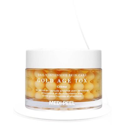 LANTALE Gold Age Tox Krém Medi-Peel 50 ml - Újraélesztő kapszula krém selyemkivonattal LANTALE Gold Age Tox Krém Medi-Peel 50 ml - Újraélesztő kapszula krém selyemkivonattal