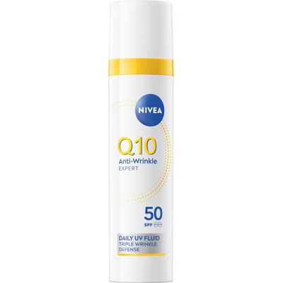 NIVEA Q10 UV-Fluid SPF 50 40 ml, nappali NIVEA Q10 UV-Fluid SPF 50 40 ml, nappali