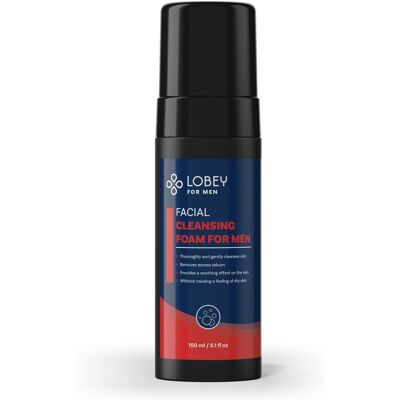 LOBEY arctisztító hab férfiaknak, 150 ml LOBEY arctisztító hab férfiaknak, 150 ml
