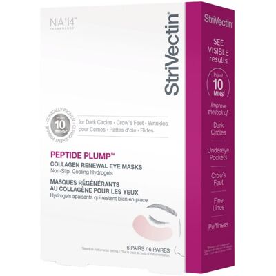 STRIVECTIN Peptide Plump Collagen Renewal Eye Mask 6 db STRIVECTIN Peptide Plump Collagen Renewal Eye Mask 6 db