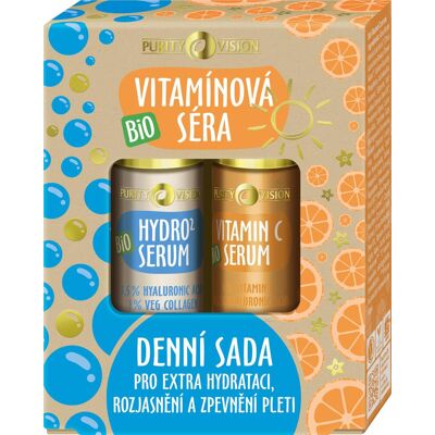 PURITY VISION Bio vitaminos szérumok - nappali szett 60 ml PURITY VISION Bio vitaminos szérumok - nappali szett 60 ml