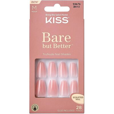 Kiss Bare But Better Nails Bare Nude Kiss Bare But Better Nails Bare Nude