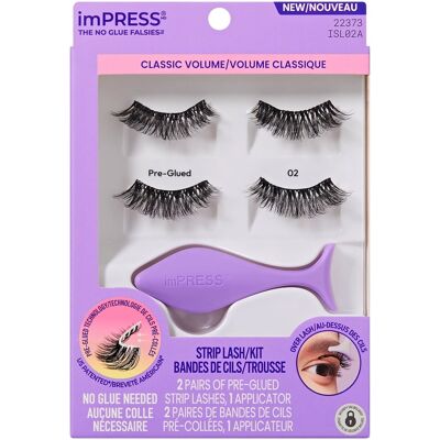 Kiss imPRESS No Glue Strip Lash 02 Kiss imPRESS No Glue Strip Lash 02