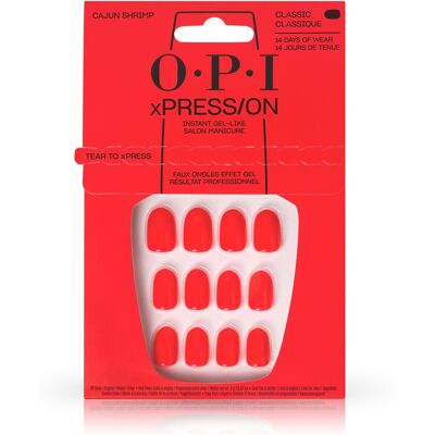OPI Cajun Shrimp Műköröm - 30 db, Újrahasználható, Vegán OPI Cajun Shrimp Műköröm - 30 db, Újrahasználható, Vegán