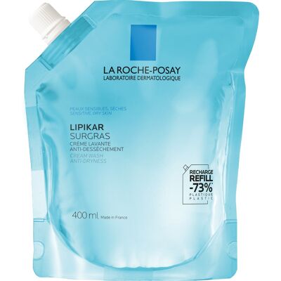 LA ROCHE-POSAY Lipikar Surgras utántöltő 400 ml LA ROCHE-POSAY Lipikar Surgras utántöltő 400 ml