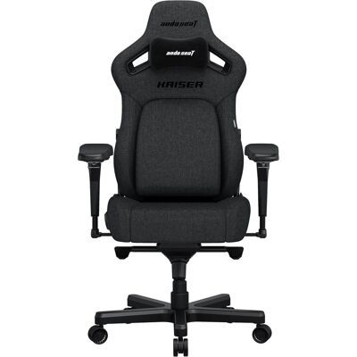 Anda Seat Kaiser 4 Premium Gaming Chair - L Size Dark Grey Fabric Anda Seat Kaiser 4 Premium Gaming Chair - L Size Dark Grey Fabric