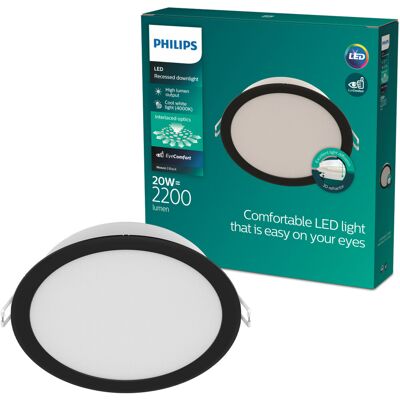 Philips MESON 175 20W 40K BK recessed Philips MESON 175 20W 40K BK recessed